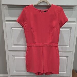 Banana Republic Red Coral Romper